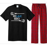 Lacrosse Sport Stick Funny Lax Player Love Perfect Gift Idea Pajama Set