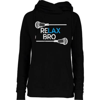 Lacrosse Sport Stick Funny Lax Player Love Perfect Gift Idea Womens Funnel Neck Pullover Hood