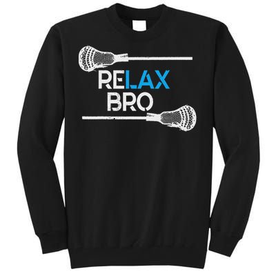 Lacrosse Sport Stick Funny Lax Player Love Perfect Gift Idea Tall Sweatshirt