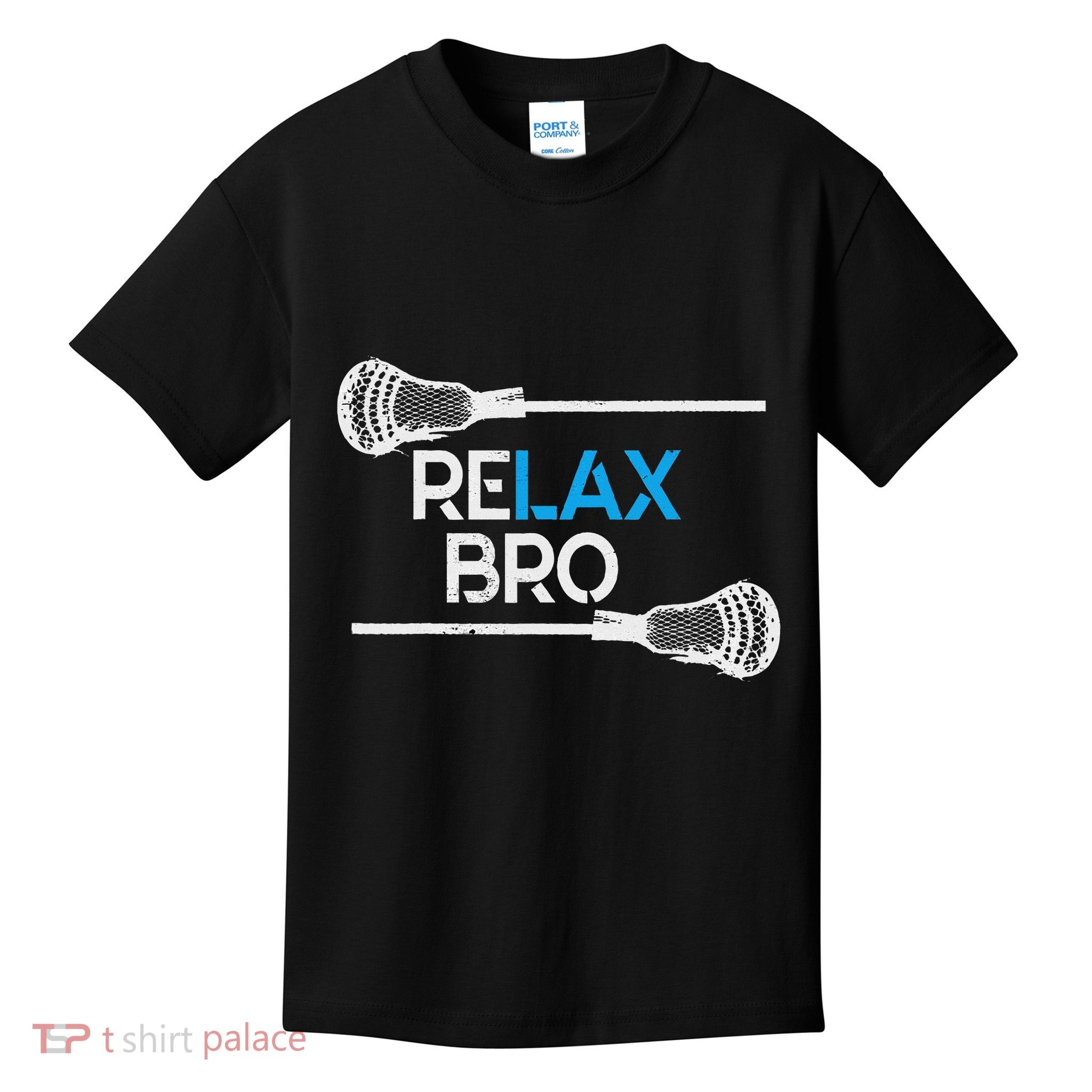 Lacrosse Sport Stick Funny Lax Player Love Perfect Gift Idea Kids T-Shirt