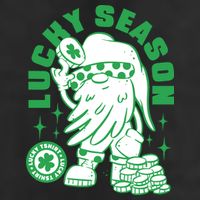 Lucky Season St Patrick's Day Lucky 7 Panel Mesh Trucker Snapback Hat