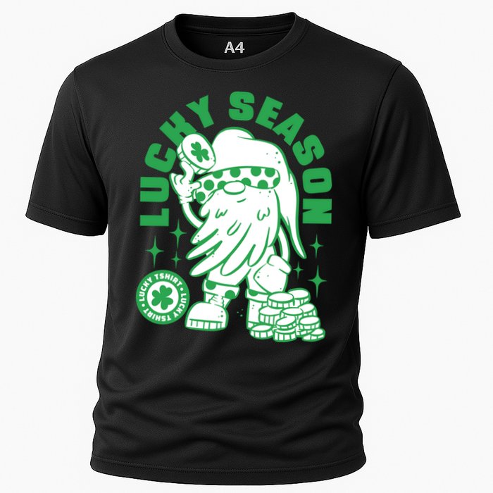 Lucky Season St Patrick's Day Lucky Cooling Performance Crew T-Shirt