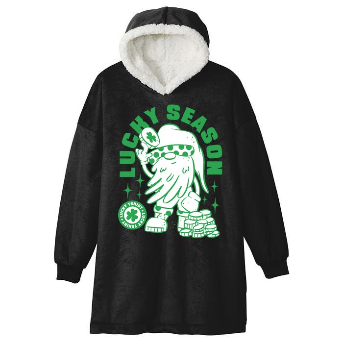 Lucky Season St Patrick's Day Lucky Hooded Wearable Blanket