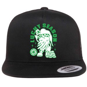 Lucky Season St Patrick's Day Lucky Flat Bill Trucker Hat