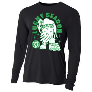 Lucky Season St Patrick's Day Lucky Cooling Performance Long Sleeve Crew