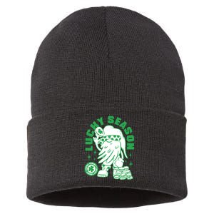 Lucky Season St Patrick's Day Lucky Sustainable Knit Beanie