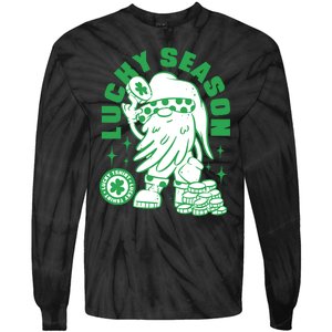 Lucky Season St Patrick's Day Lucky Tie-Dye Long Sleeve Shirt