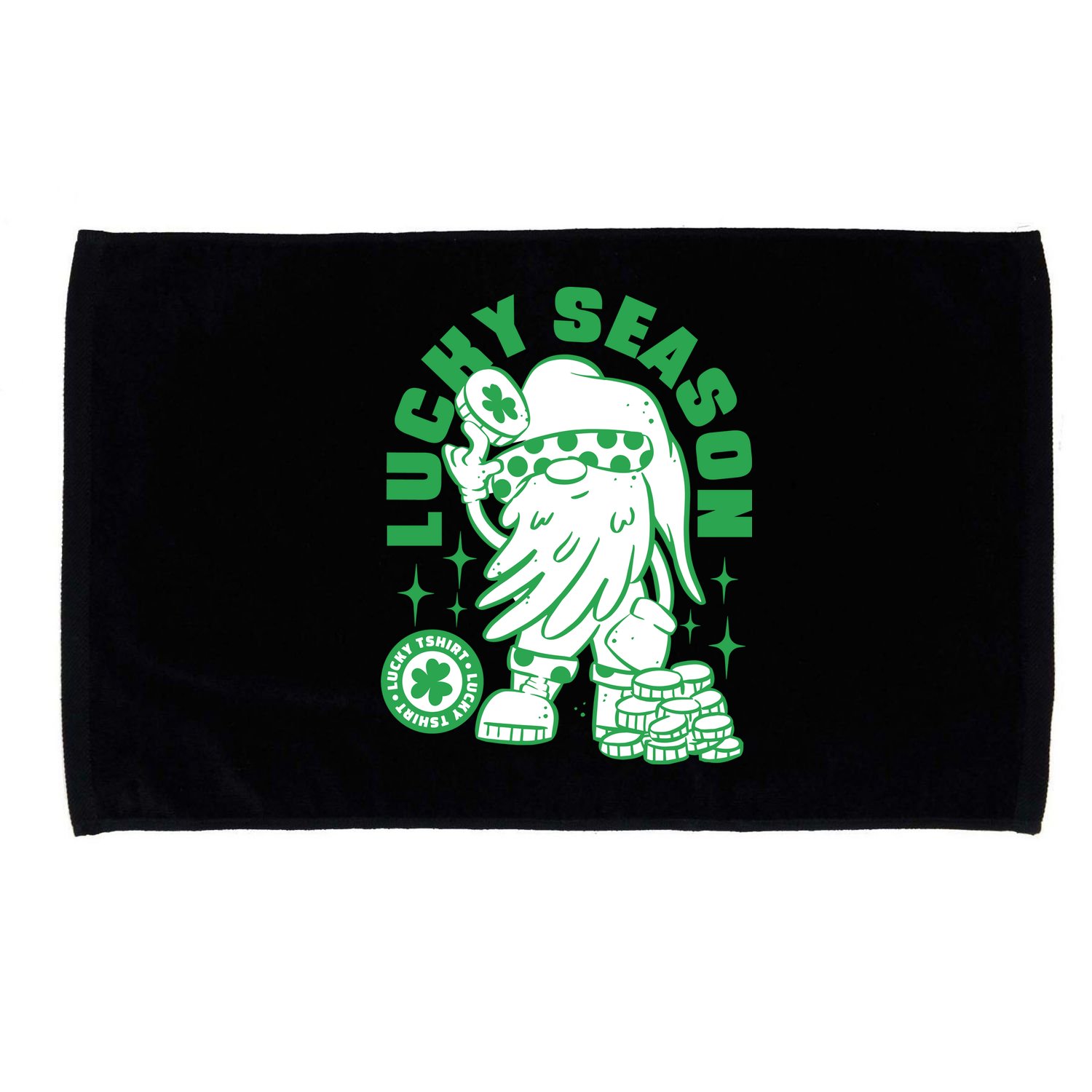 Lucky Season St Patrick's Day Lucky Microfiber Hand Towel