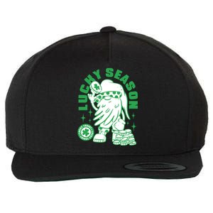 Lucky Season St Patrick's Day Lucky Wool Snapback Cap