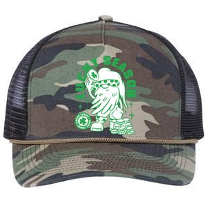 Lucky Season St Patrick's Day Lucky Retro Rope Trucker Hat Cap