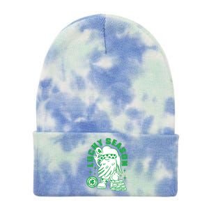 Lucky Season St Patrick's Day Lucky Tie Dye 12in Knit Beanie