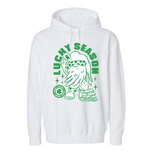 Lucky Season St Patrick's Day Lucky Garment-Dyed Fleece Hoodie