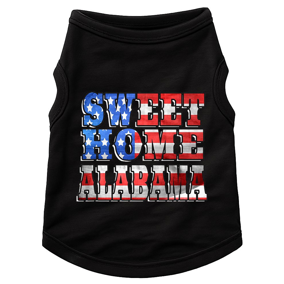 Lyriclyfe Sweatshirt Sweet Home Alabama Doggie Tank