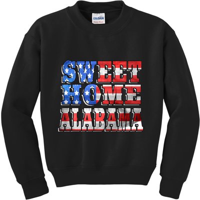 Lyriclyfe Sweatshirt Sweet Home Alabama Kids Sweatshirt