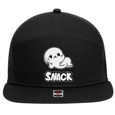 Lil Sappys Snack Premium 7 Panel Mesh Trucker Snapback Hat