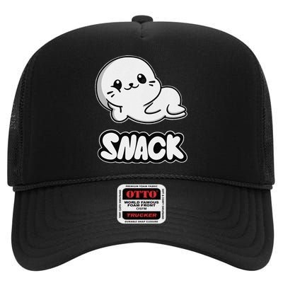 Lil Sappys Snack Premium High Crown Mesh Back Trucker Hat