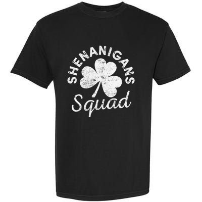 Leopard Shenanigan Squad st patrick green saint irish Garment-Dyed Heavyweight T-Shirt