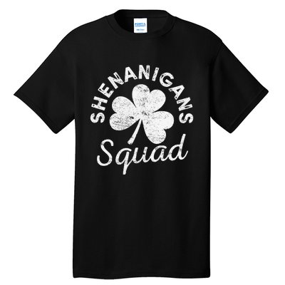 Leopard Shenanigan Squad st patrick green saint irish Tall T-Shirt