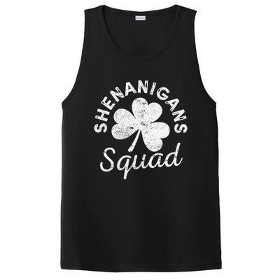 Leopard Shenanigan Squad st patrick green saint irish PosiCharge Competitor Tank