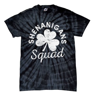 Leopard Shenanigan Squad st patrick green saint irish Tie-Dye T-Shirt