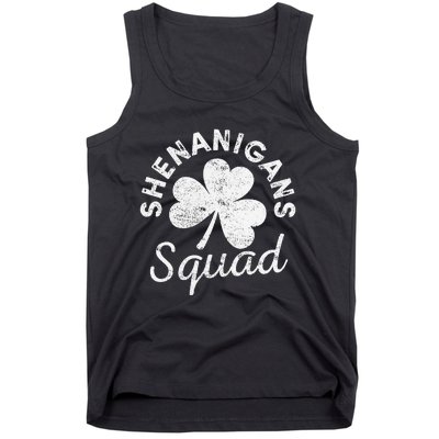 Leopard Shenanigan Squad st patrick green saint irish Tank Top