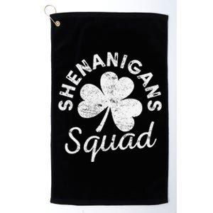 Leopard Shenanigan Squad st patrick green saint irish Platinum Collection Golf Towel