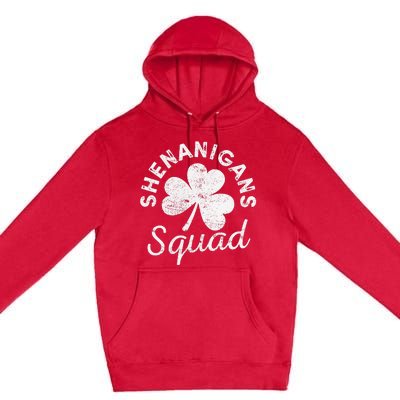 Leopard Shenanigan Squad st patrick green saint irish Premium Pullover Hoodie