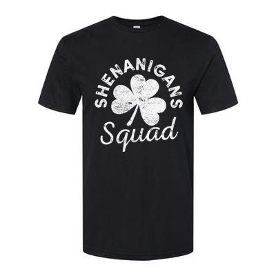 Leopard Shenanigan Squad st patrick green saint irish Softstyle CVC T-Shirt