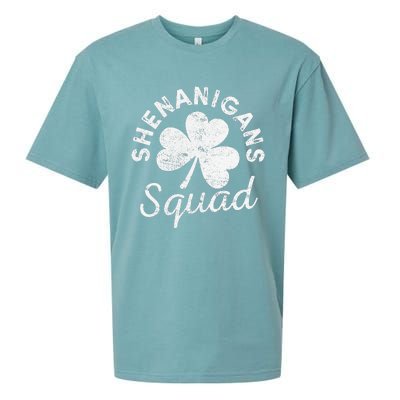 Leopard Shenanigan Squad st patrick green saint irish Sueded Cloud Jersey T-Shirt