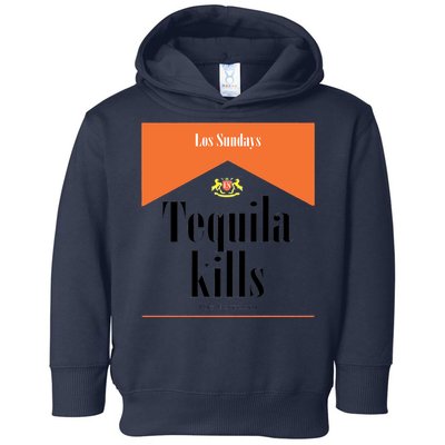 Los Sunday Tequila Kills The Boredom Orange Toddler Hoodie