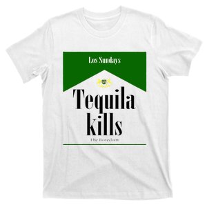 Los Sunday Tequila Kills The Boredom Green T-Shirt