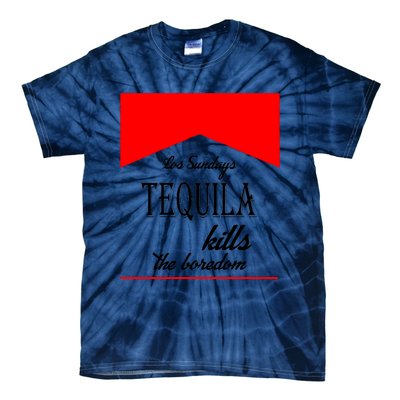 Los Sunday Tequila Kills The Boredom Red Tie-Dye T-Shirt