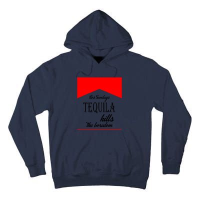 Los Sunday Tequila Kills The Boredom Red Tall Hoodie