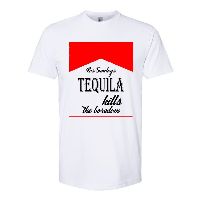 Los Sunday Tequila Kills The Boredom Red Softstyle CVC T-Shirt