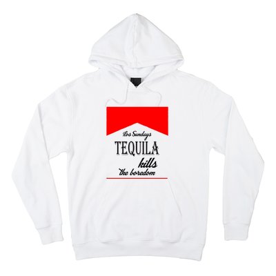 Los Sunday Tequila Kills The Boredom Red Hoodie