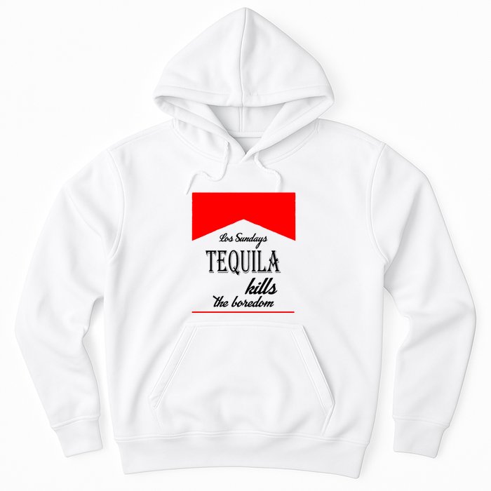 Los Sunday Tequila Kills The Boredom Red Hoodie