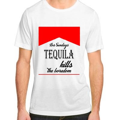 Los Sunday Tequila Kills The Boredom Red Adult ChromaSoft Performance T-Shirt