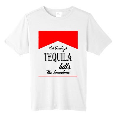 Los Sunday Tequila Kills The Boredom Red Tall Fusion ChromaSoft Performance T-Shirt