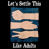 LetS Settle This Like Adults Rock Paper Scissors Humor Mousepad