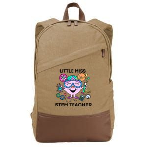 Lm Stem Teacher Cotton Canvas Backpack