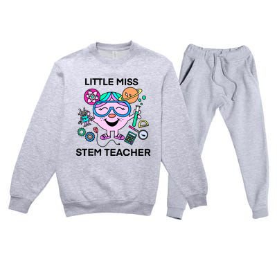 Lm Stem Teacher Premium Crewneck Sweatsuit Set