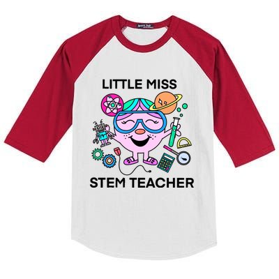 Lm Stem Teacher Kids Colorblock Raglan Jersey