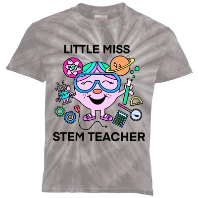 Lm Stem Teacher Kids Tie-Dye T-Shirt