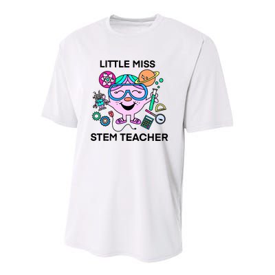 Lm Stem Teacher Youth Performance Sprint T-Shirt