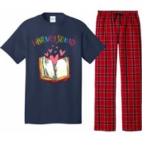 Library Squad Teacher Book Lovers Librarian Funny Pajama Set