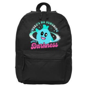 Luma Star ThereS No Sunshine Only Darkness 16 in Basic Backpack