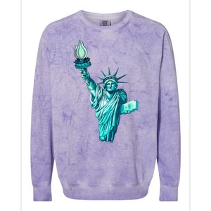 Liberty Standing Tall Colorblast Crewneck Sweatshirt