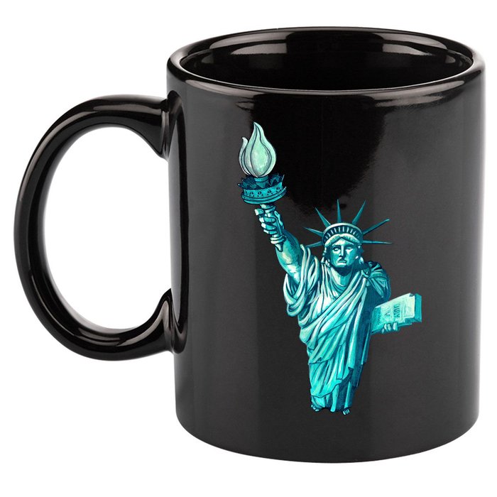 Liberty Standing Tall 11oz C Handle Ceramic Mug