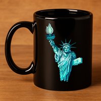 Liberty Standing Tall 11oz C Handle Ceramic Mug