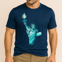 Liberty Standing Tall Cooling Performance Crew T-Shirt